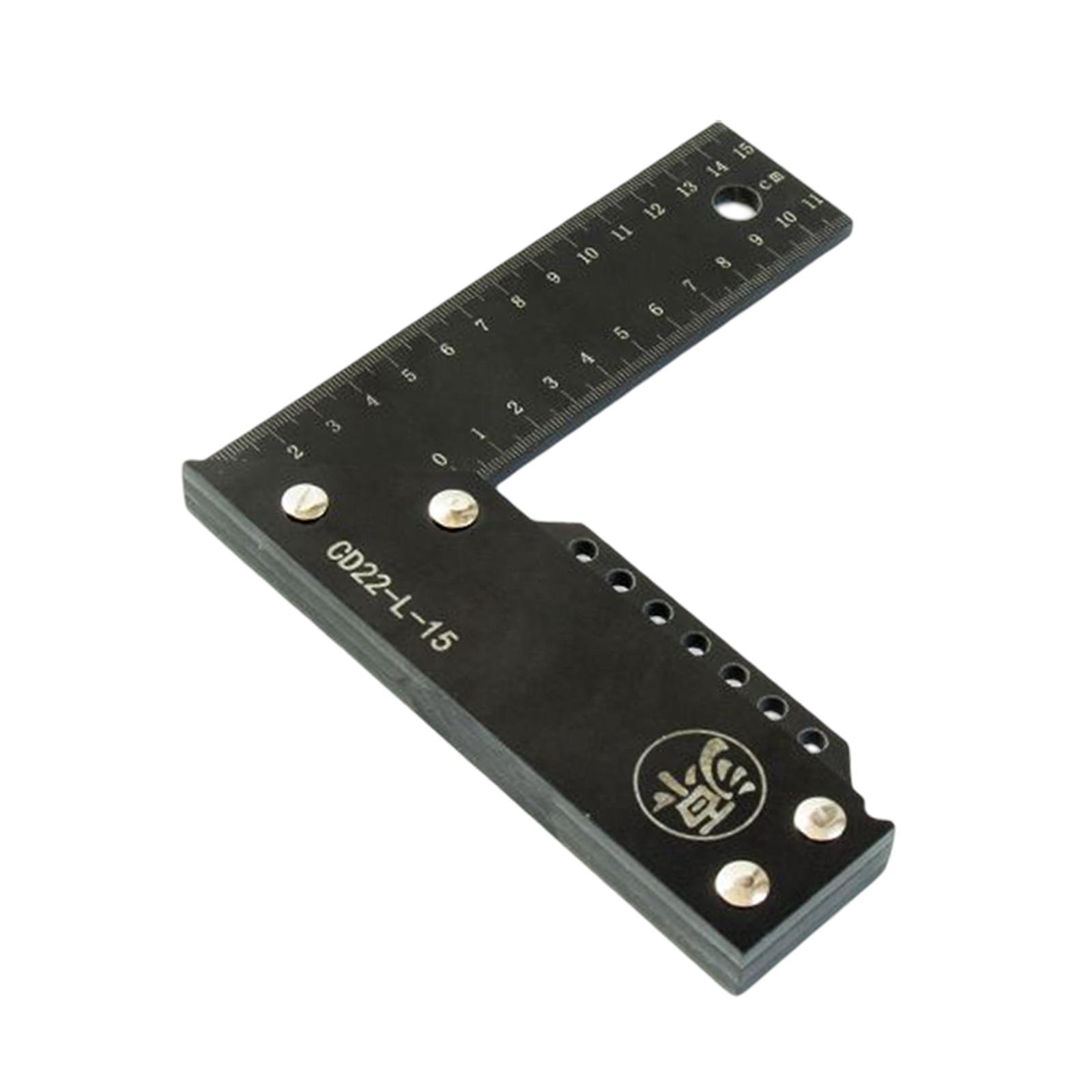 L Shaped Ruler 90 Degree Ruler Carpentry Tool Multifunctional Framing Square