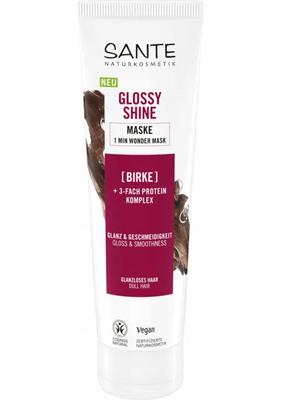 BIO-Maska Glossy Shine pro lesk vlasů s proteinovým komplexem a březovými listy 150 ml