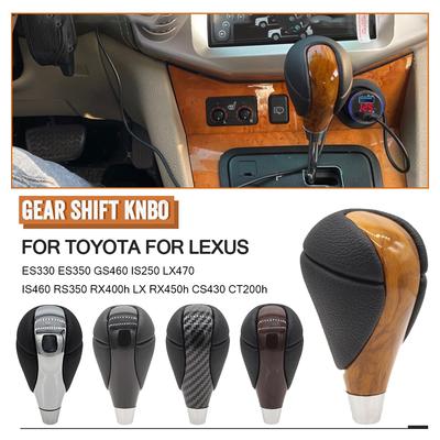 Perilla de Palanca de Cambios Para Lexus GS300 LS460 IS250 RX350 RX450h IS350 ES300 ES350 GS350 LS430 LS600h CT200H Chapado Nogal