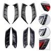 2Pcs Car Headlight Eyebrow Stickers Self Adhesive Taillamp Decoration Headlamp Eyebrow Cover for Auto Vehicle Automotive