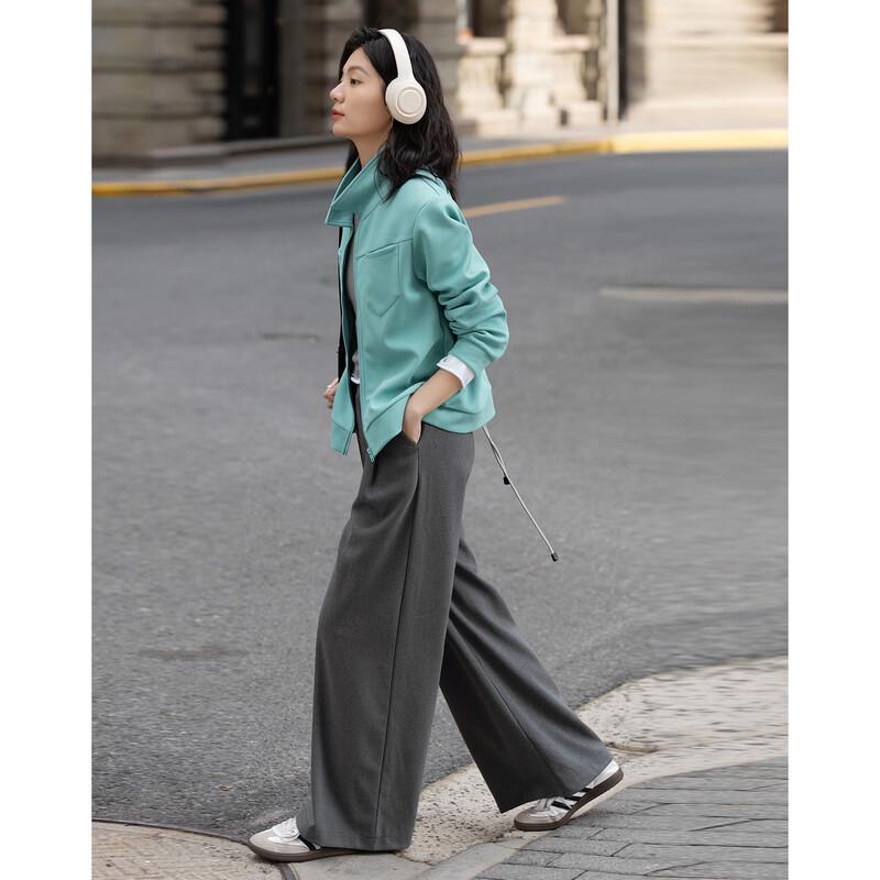 Demana Light Oxygen Cloud Cotton Textured Lapel Jacket L