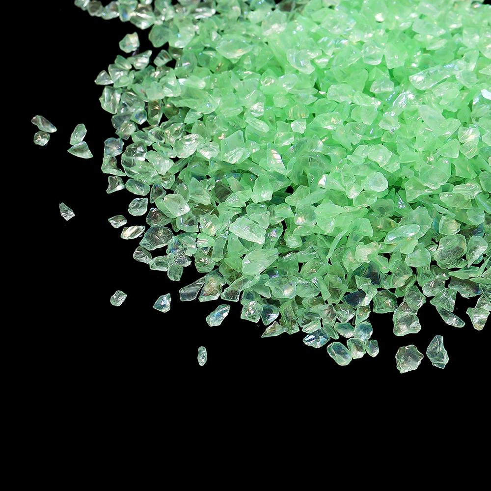20/50g Glass Crushed Stone Irregularity Crystal Gravel Filling For DIY Epoxy Resin Mold Filler Crafts Decorative Nail Art Filler