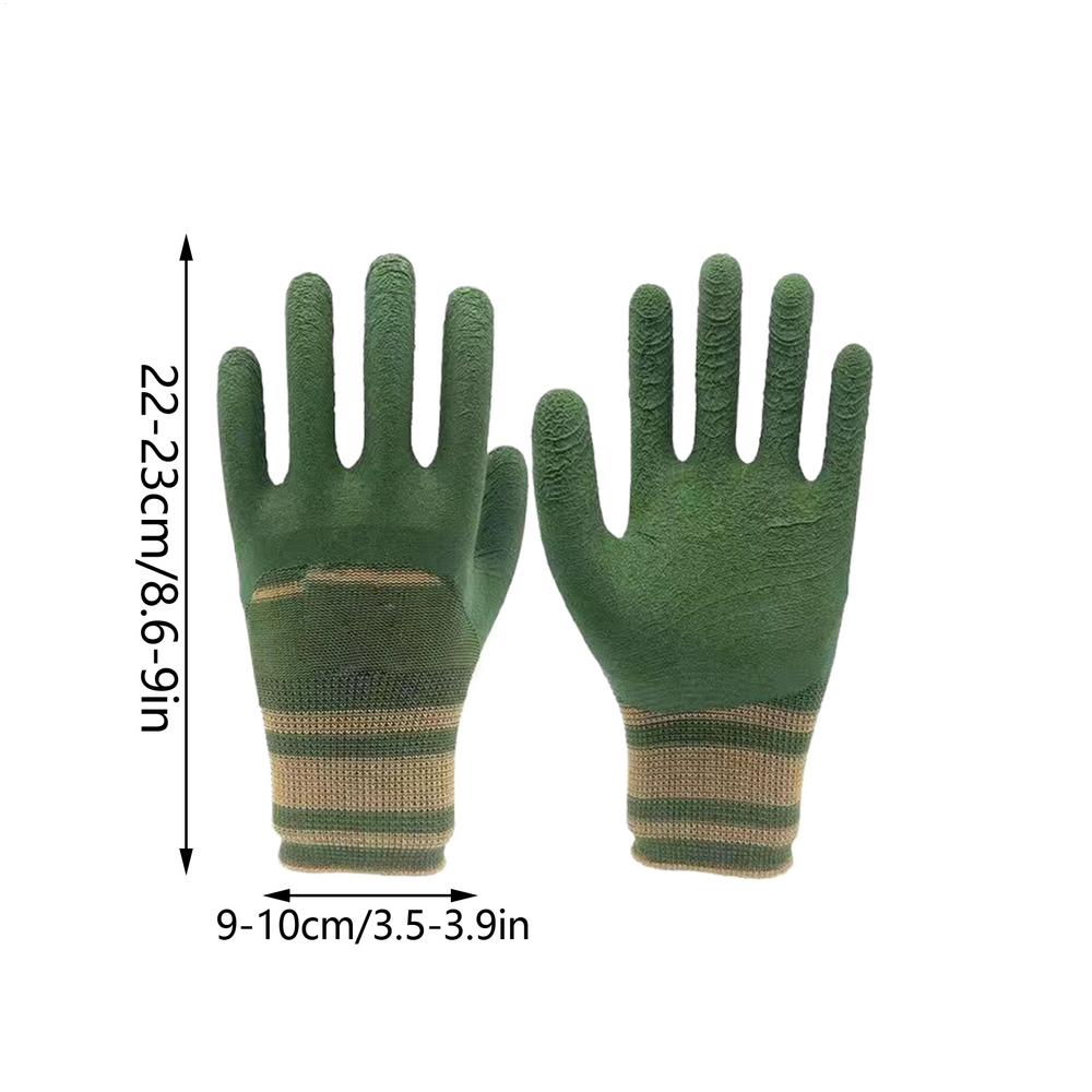 Thorn-Proof Gardening Weeding Working Gloves Breathable leather Glove Puncture Resistant for Digging Floral Planting Pruning