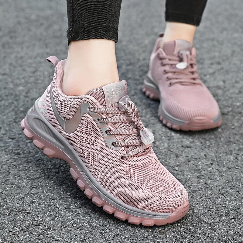 Zhang Kaili Elderly Shoes Women's Genuine Spring and Autumn Breathable Mother Shoes Middle-aged and Elderly Non-slip Soft-soled Sports Walking Shoes