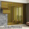 PVC Artificial Grille Wall Sticker Self-Adhesive Grid Panel Wall Sticker  Living Room