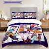 K-pop Devil Hunter Panel Comics bedding, duvet cover, pillowcase, home decoration, birthday gift (1 * duvet cover+2 * pillowcase, coreless)