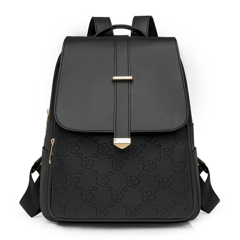 PU Damen Rucksack Studenten Schultasche Reise Rucksack