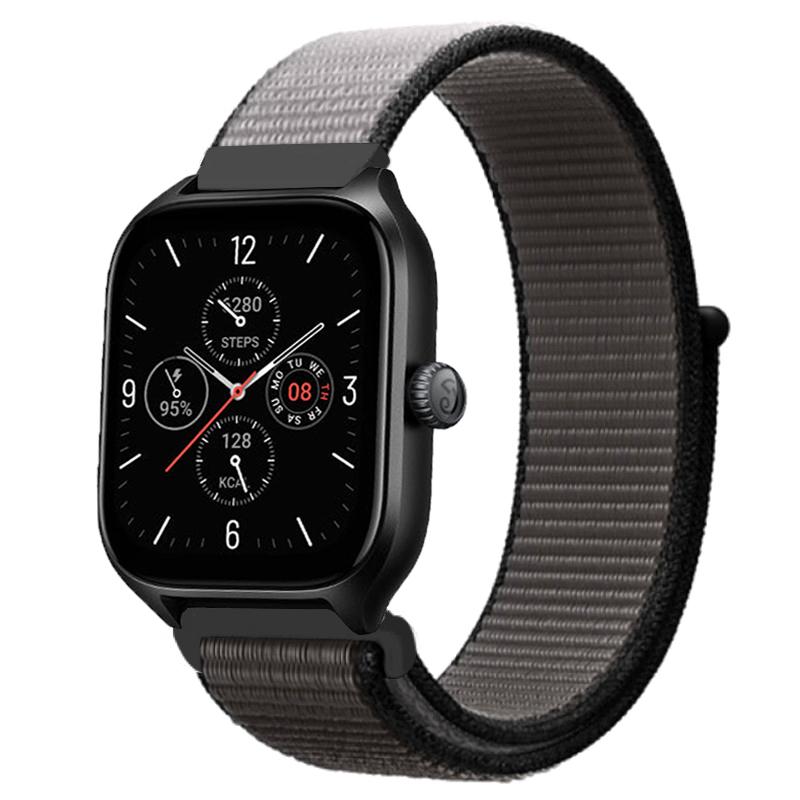 20mm 22mm Nylon Bandje voor Amazfit Balance 2 1/GTR 4 3 Pro 47mm/Bip 6 5 Sport Horlogeband Correa voor Amazfit Active 2/GTS 4 3 Riem