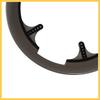 BULLSPANN Motorcycle Crankset Chainwheel Protector Chainwheel Protection 56 Replacement Cover, Cover, 52, 53, Teeth, Black/Clear, Part/Accessory.