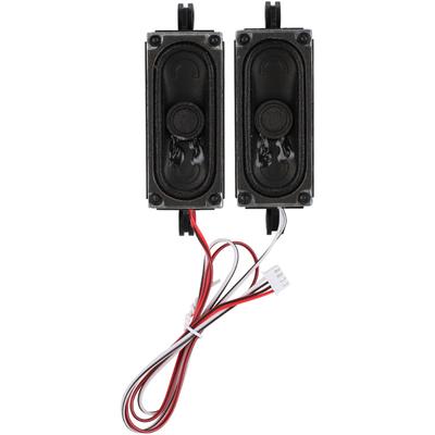 2 Pièces 4 Ohms 5W Haut-parleur de Boîtier TV Haut-parleur Unité Amplificateur de Son pour TV LCD Lecteur Publicitaire