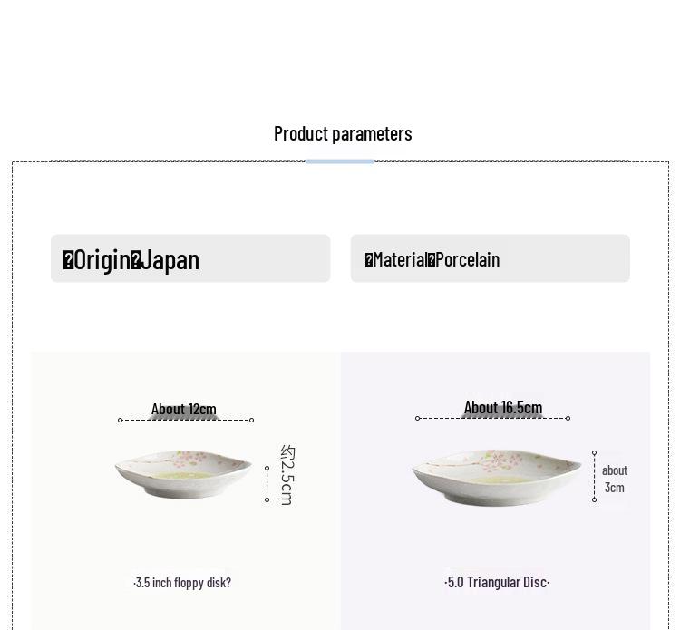 Cherry Blossom Ceramic Bowl & Plate Set: Includes Rice Bowl, Soup Bowl, Large Plate, Dish Plate, and Large Noodle Bowl - Japanese Imported.
