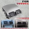 Car Middle Central Dashboard Trim Cover Strip For Toyota Corolla Altis 2009 2010 2011 2012 2013 Car Accessories Upper Side