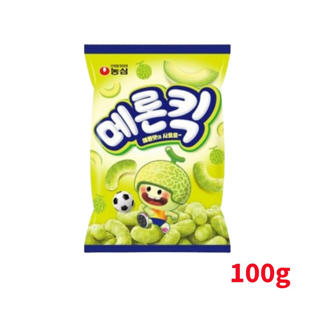 

Корейский слоеный снек – Banana Kick, Melon Kick (26 вариантов) #Melon 100g x 1pcs