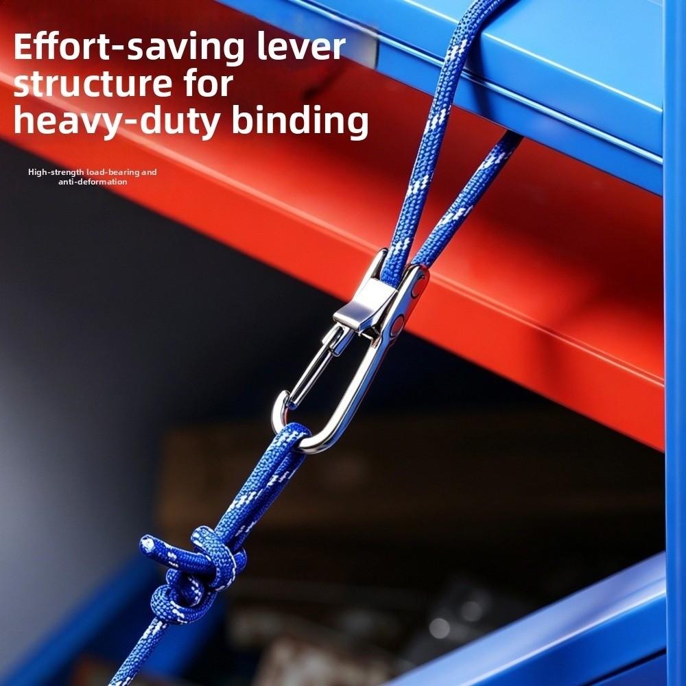 2Pcs/Set Labor-saving Rope Tensioner Tool Heavy-duty Rope Tightening Tool Hammock Hanging