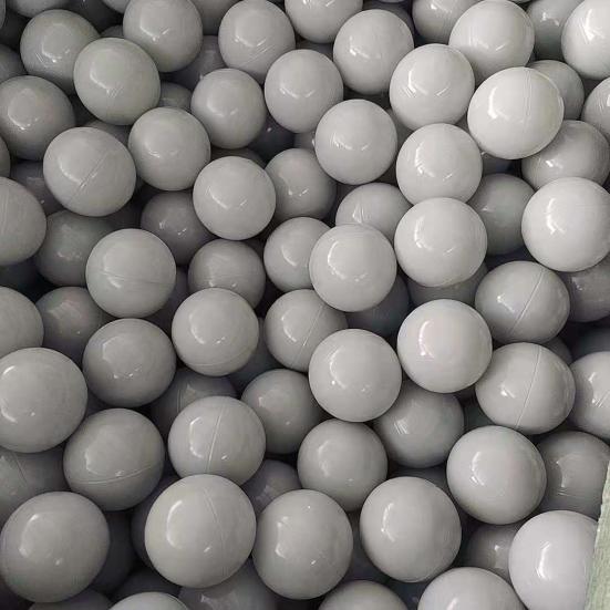 100Pcs/Set Colorful Pit Ball 3 Colors Thickened PE Crush Proof BPA Phthalate Free Safe Indoor Outdoor Baby Toddler Kids Round Ocean Ball Pool Toy Kit