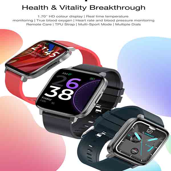 NORTH EDGE Sportovní fitness hodinky s plně dotykovým displejem IP67 Vodotěsné Bluetooth chytré hodinky pro Android iOS