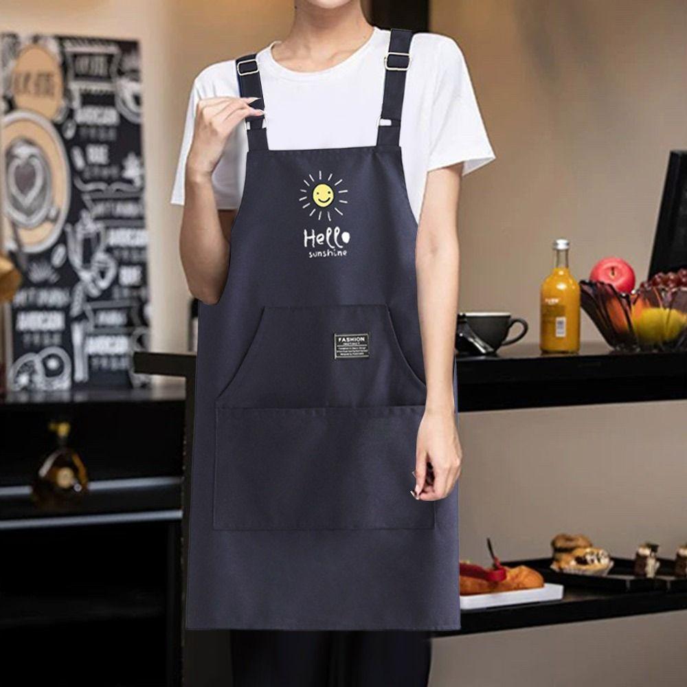 Tablier de chef sans manches en toile, bavoirs de cuisine et de pâtisserie polyvalents pour cuisiniers et serveurs