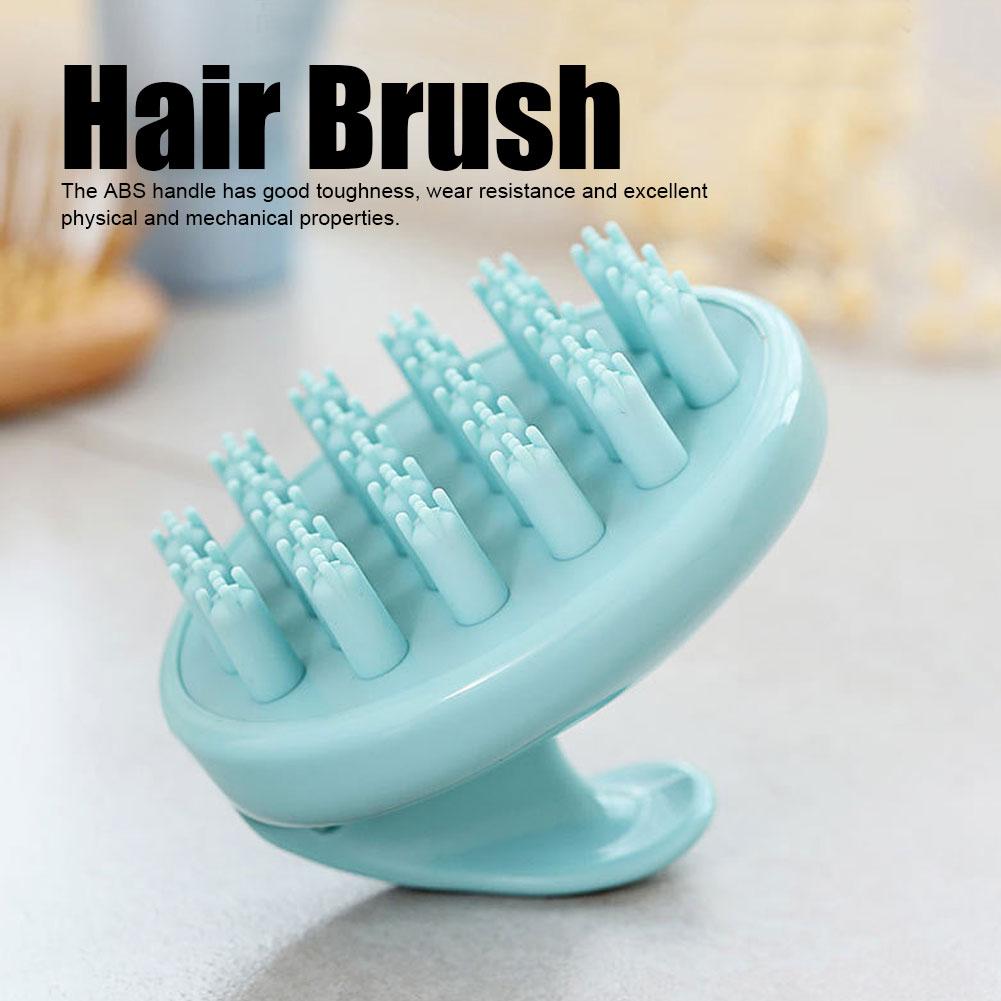 Silicone Scalp Cleaning Shampoo Hair Washing Brush Massage Cleaning Brush for Bathroom Use