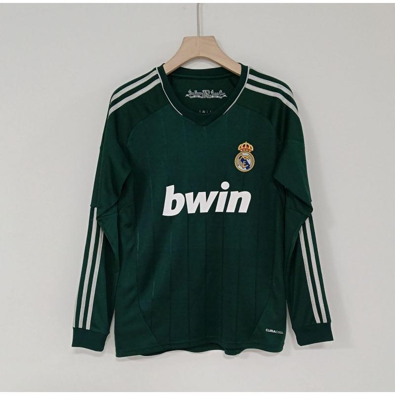 Camiseta retro de manga larga Camiseta de fútbol Real Madrid Manchester United Inglaterra Arsenal Portugal Inter de Milán AC camiseta réplica
