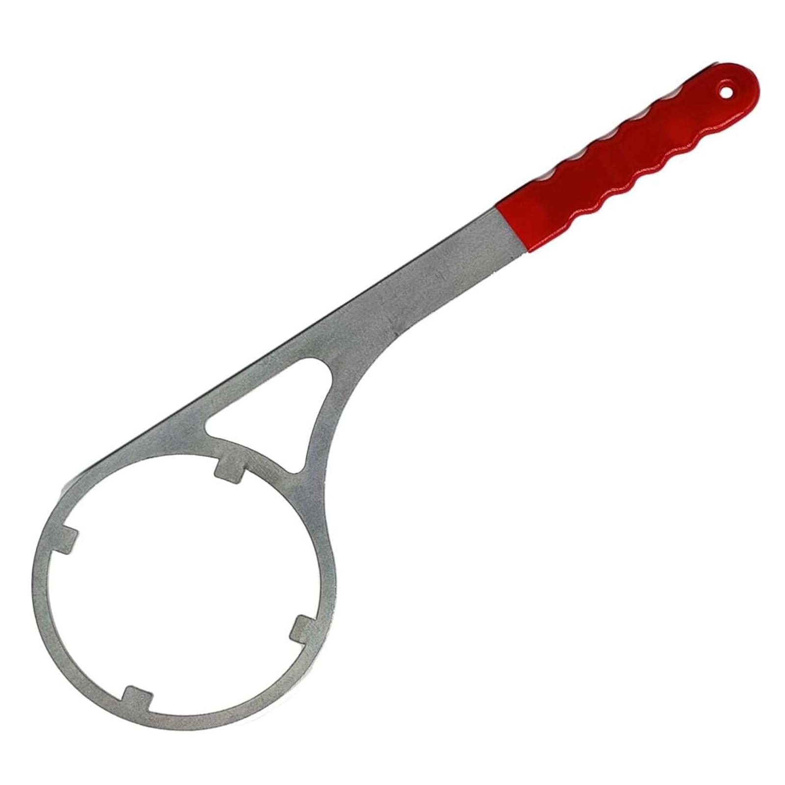 

Металлический ключ для корпуса фильтра воды 4,8 дюйма внутренний диаметр Практичный Сверхпрочный Эргономичная ручка для легкого использования