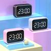 Dual Alarms 3 Levels of Brightness Adjustment Clock Wireless Digital Alarm Clock Radio Multifunctional Bluetooth Speakers