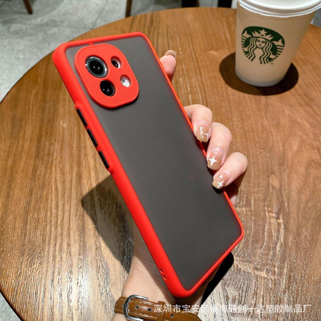 Matte Hard Case On For Xiaomi Redmi Note 8 Pro 9 9pro 7 Shockproof Silicone Back Cover Xiomi Redmi Note8 Note9 8pro