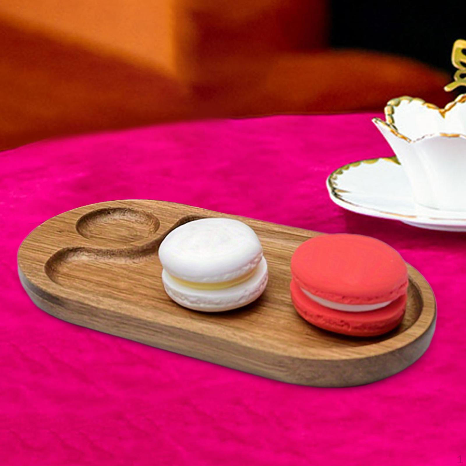 

Тарелка для десерта из дерева, органайзер для зубов, планшет для закусок, современный S