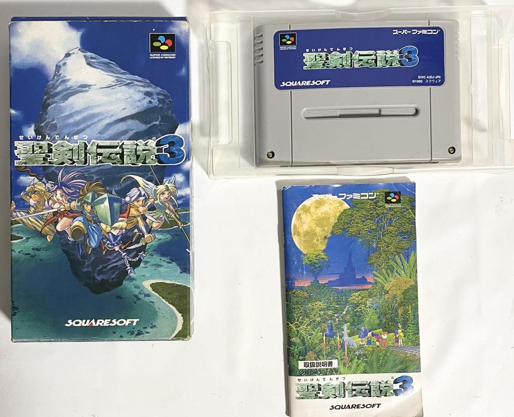 Seiken Densetsu 3 (Japońska gra wideo importowana)