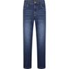 Qipai Instant Cool Lyocell Blend Business Casual Denim Pants