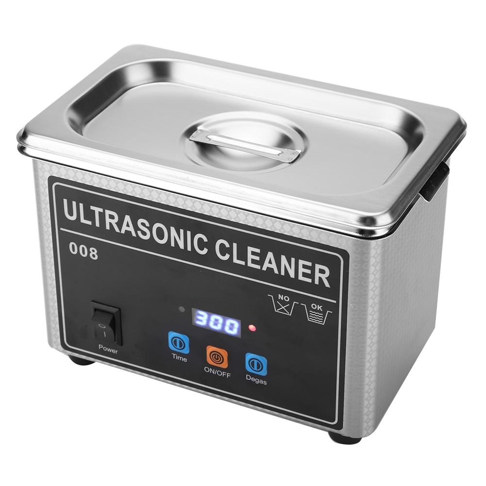 Máquina de limpeza ultrassônica CJ-008 para joias, relógios, óculos e dentaduras
