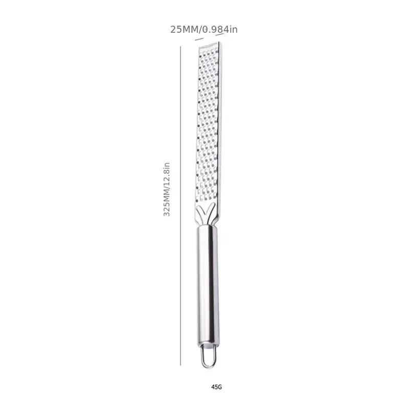 

Терка для сыра из нержавеющей стали, многофункциональная терка для сыра и лимона, кухонные принадлежности, овощерезка, кухонные гаджеты для готовки серебряный