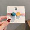 Korea New Metal Hair Scrunchies Hair Bands Ponytail Holder Rubber Band for Women Hair Ties Hair Rope Headband Hair Accessories