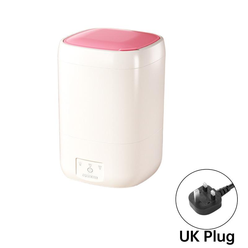 

Mini Laundry Portable Device Underwear Socks Mechanicals Operation Supplies Pink UK