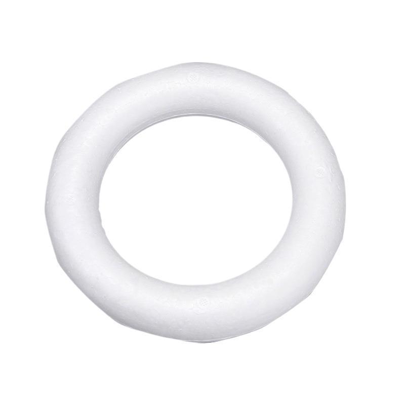 Polystyrene Foam Circle Ring for Weddings and Crafts