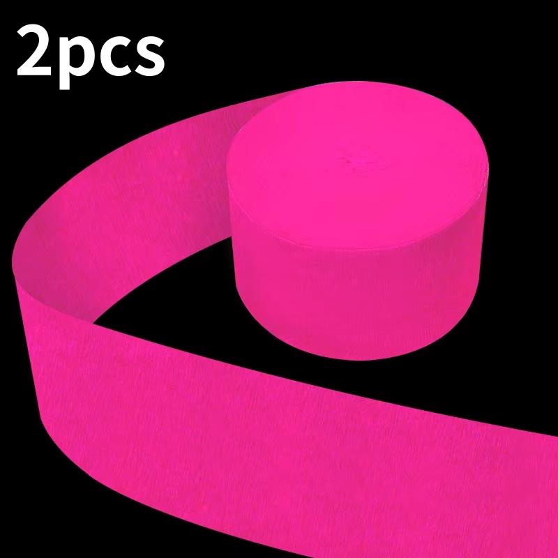 2pcs 4cm UV Glow Tape Neon Party Stickters Glow In The Dark Wedding Birthday Luminous Blacklight Bright Hanging Decorations
