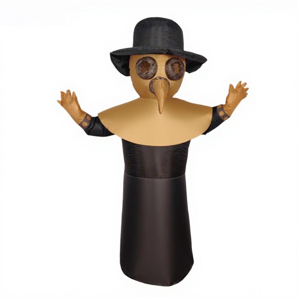 Costume gonfiabile da alieno per Halloween e scherzi Cosplay