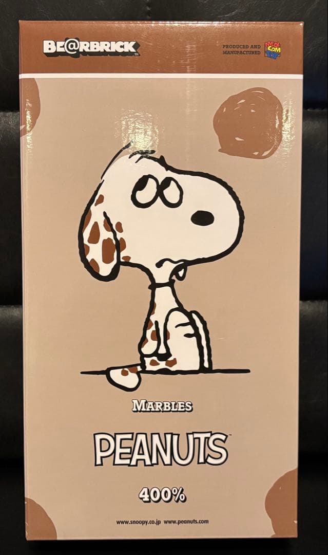

[Б/У] BE@RBRICK PEANUTS MARBLES 400%