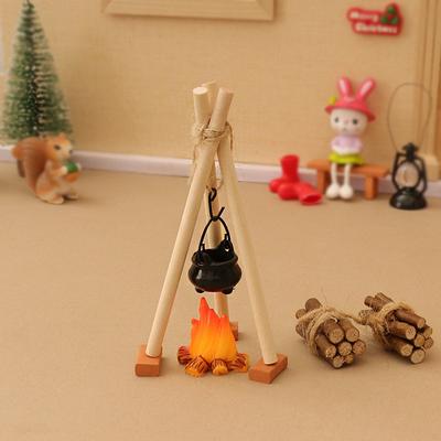 Doll House Simulation Mini Match Miniature Ceiling Furnace Model Ornaments Outdoor Scene Diy Handmade Decoration Accessories