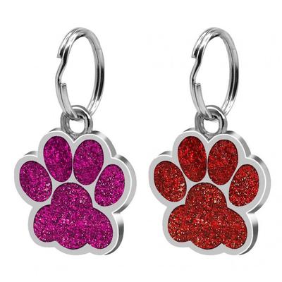 Jewelry Gift Mini Paw Pattern Puppy ID Tag