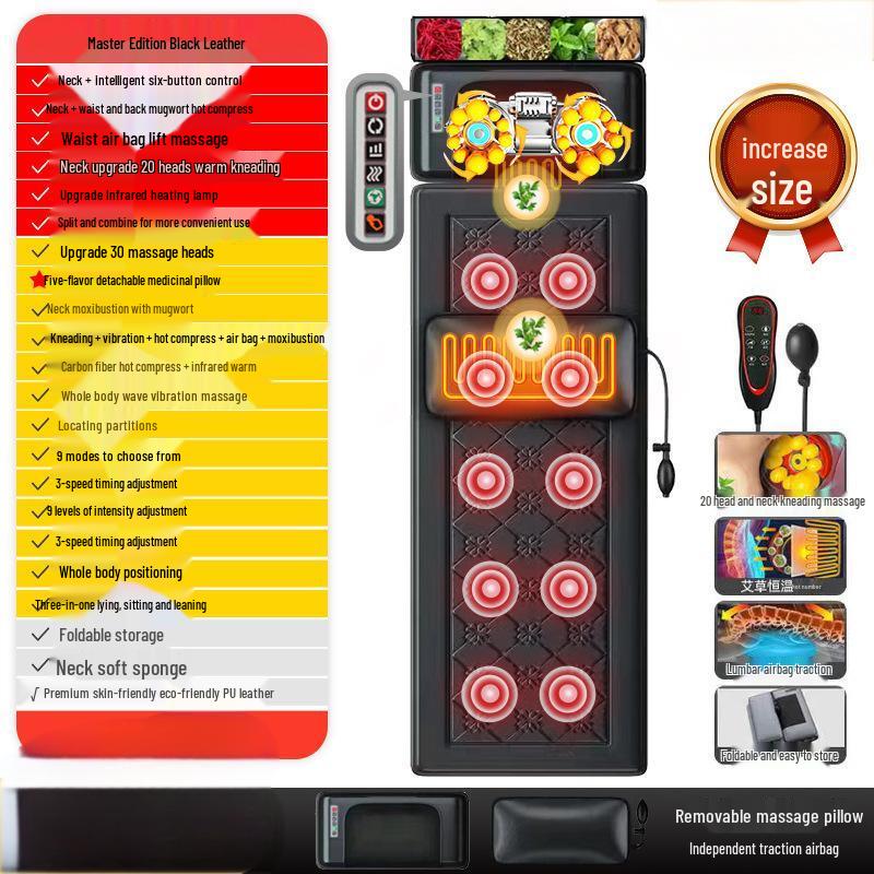 

Jiaxiu Cervical & Lumbar Kneading Massage Cushion