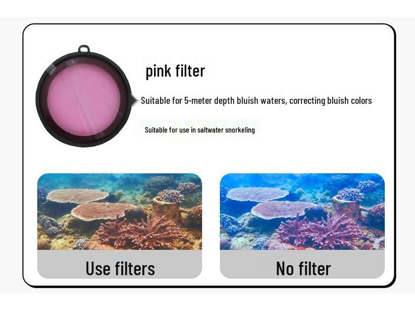 Caixa Estanque para Mergulho DJI Osmo Action 3/4/5 Pro para Câmera Esportiva.