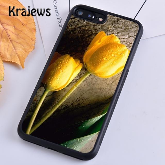 Krajews Gelbes Bouquet Weiche Handyhülle für iPhone 14 5 SE 6s 7 8 plus X XR XS 11 12 13 pro max Samsung Galaxy S21 S22ultra