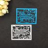 With Deepest Sympathy Metal Cutting Dies Stencils Die Cut Scrapbooking Album Paper Card Embossing
