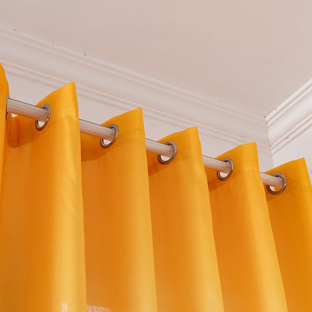 Leaves Sheer Curtain Tulle Window  Voile Drape Valance 1 Panel Fabric