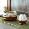 4Pcs Japanese Bamboo Handmade Matcha Tea Set for Tea Lovers Gifts Utensils Gadgets Tea Room Teaware Novelty  Beverage Shop
