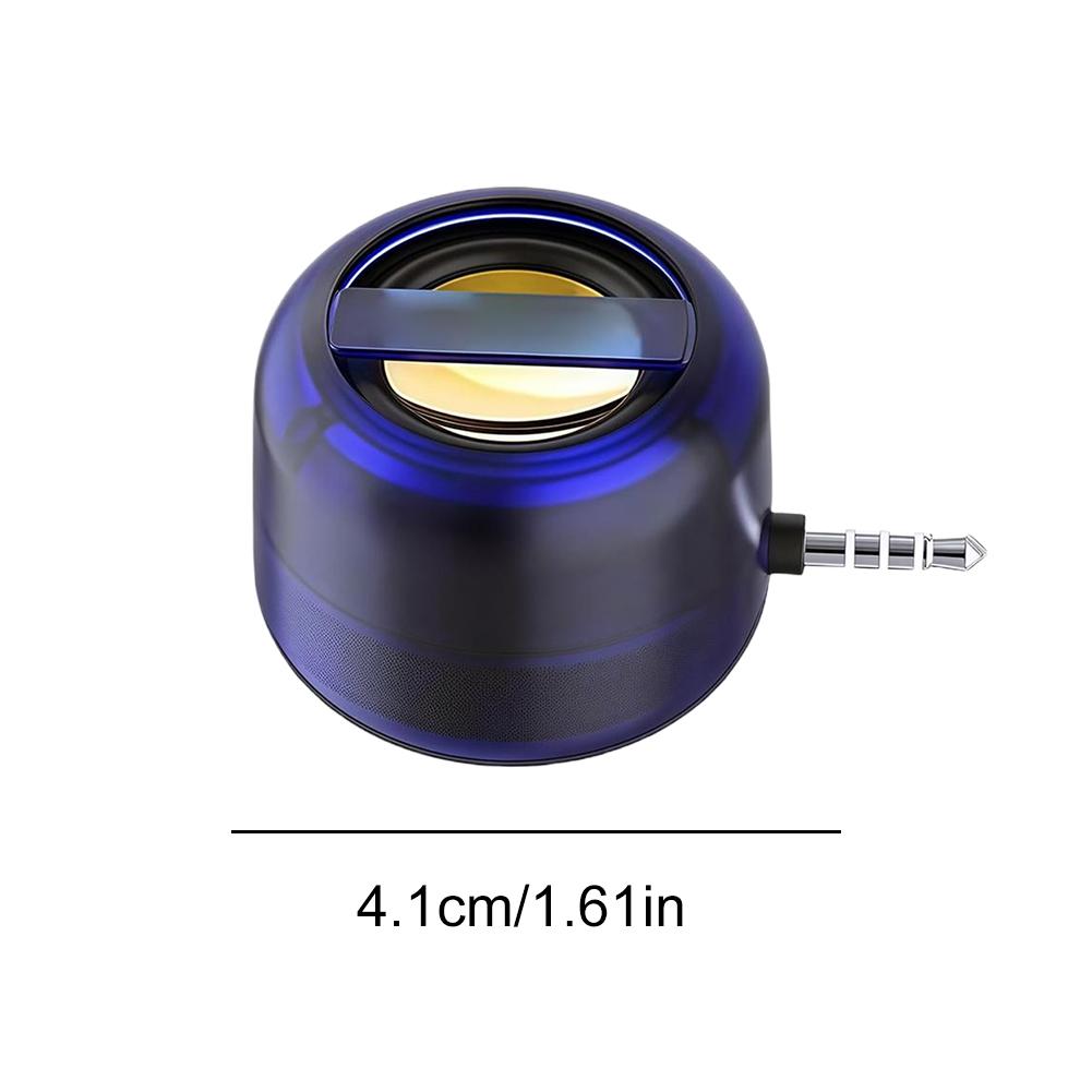 Mini Wireless Bluetooth Speaker Compact Lightweight Perfect for Travel Portable Audio Device for Music and Calls Accessroy