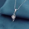 Weihua, Tianyu Pendant Necklace Silver Plated Jewelry Vintage Jewelry Natural Crystal Necklace Jewelry