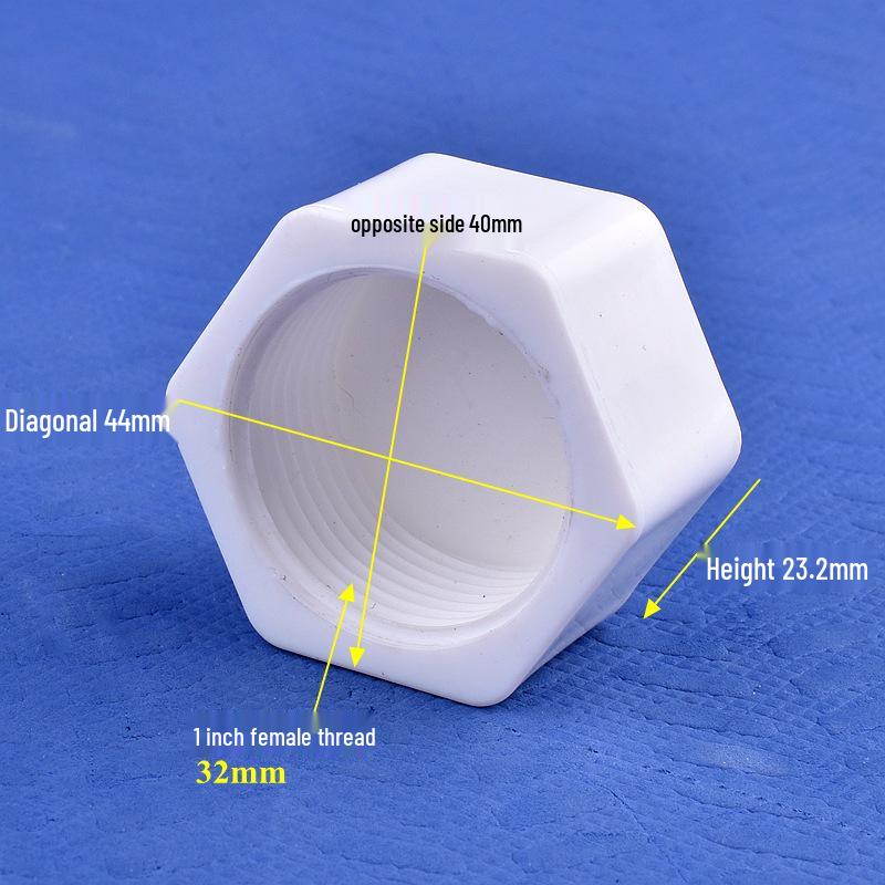 Male-to-Male Plastic Extension Nipple Connector with External Thread Adapter, High-Temperature Resistant, Sizes: 4/6/1 Inch.