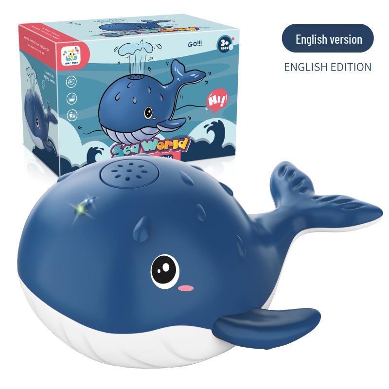 Electric Induction Bath Toys: Whale, Dolphin & Octopus Set for Kids