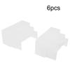 Shelf Display Stand Transparent Trophies 6pcs Acrylic Crafts Display Stands Awards Clear Holder Rectangle Risers